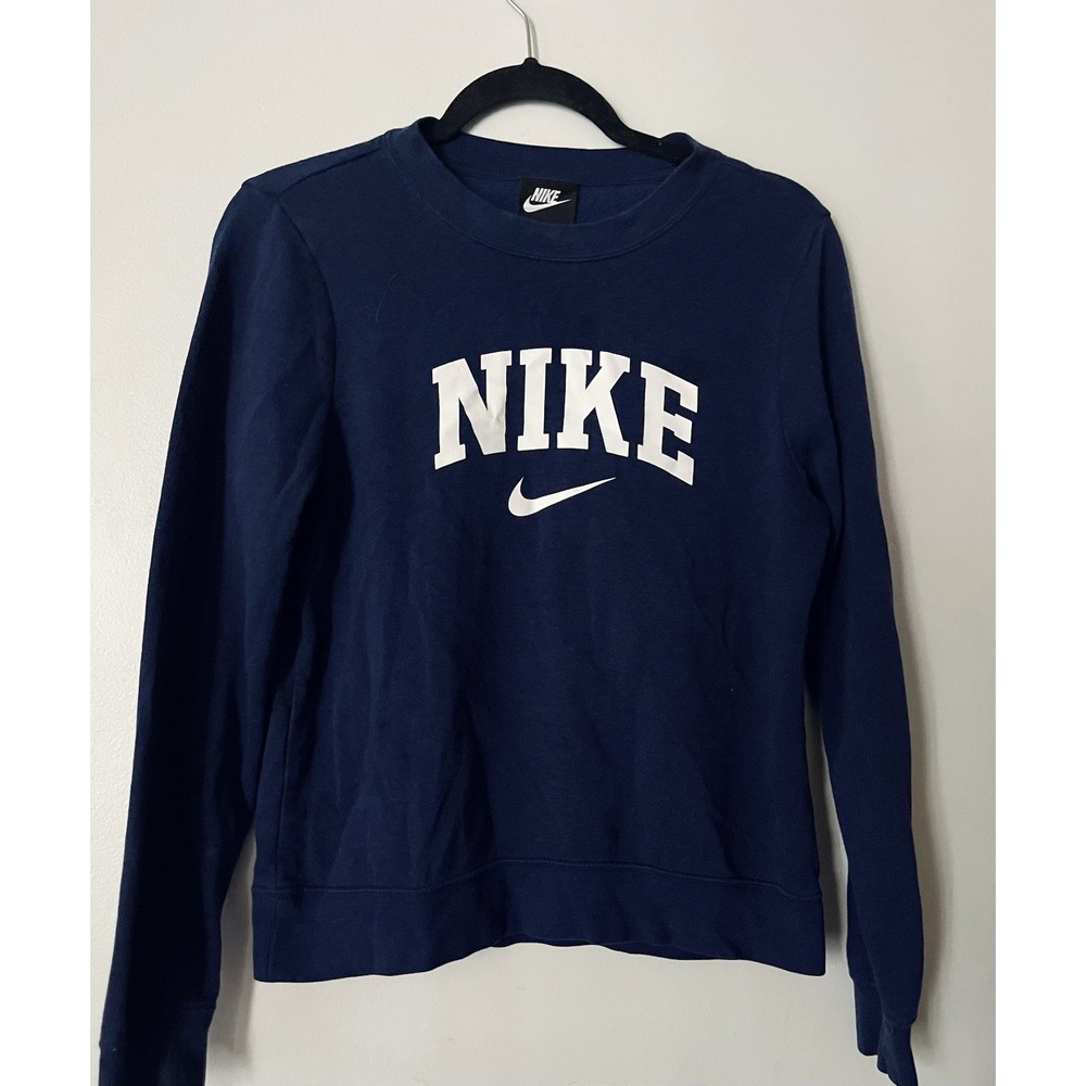 Nike Juniors Size Small Navy‎ Long Sweatshirt